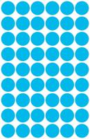 Avery-Zweckform 3142 Etiketten Ø 12 mm Papier Blauw 270 stuk(s) Permanent hechtend Etiketten voor markeringspunten - thumbnail