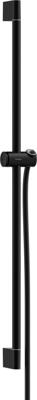 Hansgrohe Unica glijstang Pulsify S 90 cm met push-schuifstuk en doucheslang, mat zwart Hansgrohe Unica glijstang Pulsify S 90 cm met push-schuifstuk en doucheslang, mat zwart