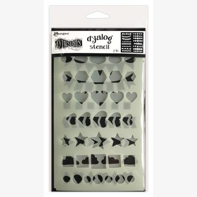 Ranger Ink Ranger • dylusions dyalog stencil border it again