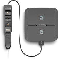 Plantronics 207414-05 QD Series analoge regelaar voor Quick Disconnect (QD) headsets, zwart - thumbnail