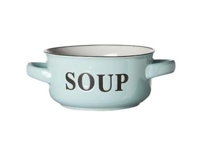Soepkom &apos;Soup&apos; Ø13,5xh6,5cm met grepen