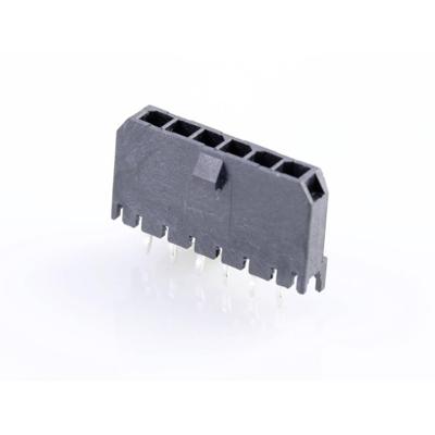 Molex 436500617 Male header, inbouw (standaard) Totaal aantal polen: 6 Rastermaat: 3.00 mm Inhoud: 1 stuk(s) Tray Molex 436500617 Male header, inbouw (standaard) Totaal aantal polen: 6 Rastermaat: 3.00 mm Inhoud: 1 stuk(s) Tray