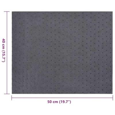 VidaXL Olie-absorberende pads 100 st 40x50 cm grijs VidaXL Olie-absorberende pads 100 st 40x50 cm grijs