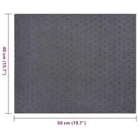 Olie-absorberende pads 25 st 40x50 cm grijs - thumbnail