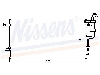 Condensator, airconditioning 94993