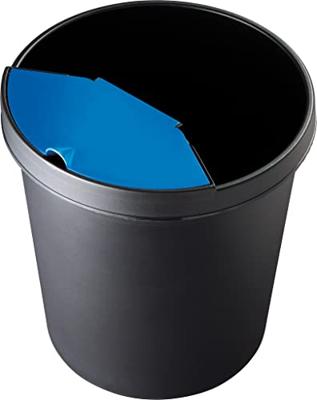 Helit the german H6105882 Prullenbak 18 l (Ø x h) 315 mm x 335 mm Polypropyleen Lichtgrijs 1 stuk(s)