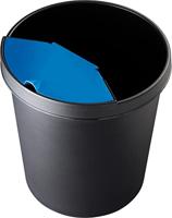 Helit the german H6105882 Prullenbak 18 l (Ø x h) 315 mm x 335 mm Polypropyleen Lichtgrijs 1 stuk(s) - thumbnail