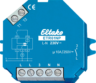 Eltako ETR61NP-230V+FK Uitschakelrelais Nominale spanning: 230 V 1 stuk(s)
