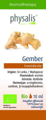 Physalis Gember bio 10 Milliliter