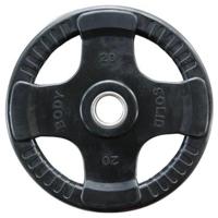 Olympische Halterschijf 50 mm - Body-Solid - 20 kg - Rubber coated - thumbnail