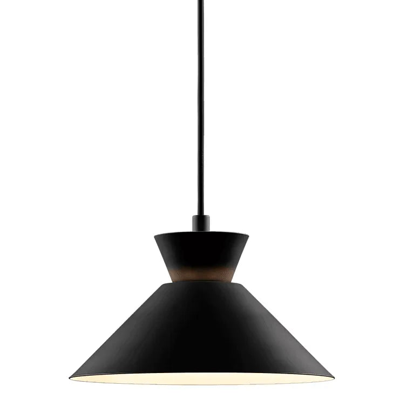 Nordlux Strakke hanglampDial zwart Ø 25cm - 2213333003