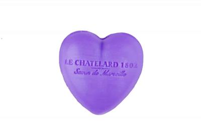 Hartvormig Marseille Gastenzeepje Lavendel