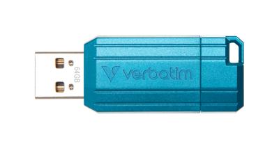 Verbatim USB DRIVE 2.0 PINSTRIPE USB-stick 64 GB Blauw 49961 USB-A 2.0 Verbatim USB DRIVE 2.0 PINSTRIPE USB-stick 64 GB Blauw 49961 USB-A 2.0