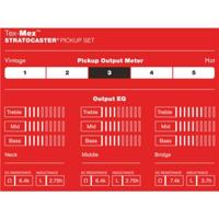 Fender Tex-Mex Stratocaster Pickups, White (set van 3) - thumbnail