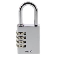 Burg Wächter 3651 Hangslot 40.00 mm Aluminium-zilver (chroom) Cijferslot - thumbnail