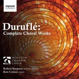 Durufle Complete Choral Works - CD (0635212057124) Durufle Complete Choral Works - CD (0635212057124)