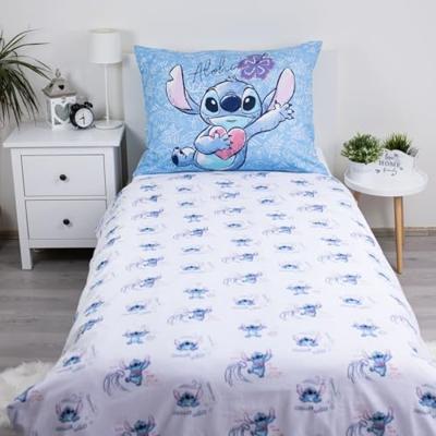 Lilo en Stitch dekbedovertrek Wave 140 x 200 cm - 70 x 90 cm - katoen