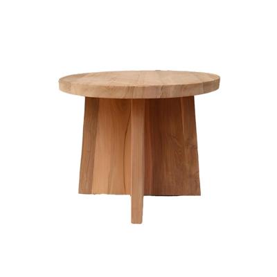Capivara Teak Salontafel dia60 cm Buitengewoon de Boet - Buitengewoon de boet