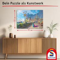 Puzzel - SCHMIDT SPIELE - DISNEY, Frozen, Celebration in Arendelle - 1000 stukjes - Vanaf 12 jaar - thumbnail