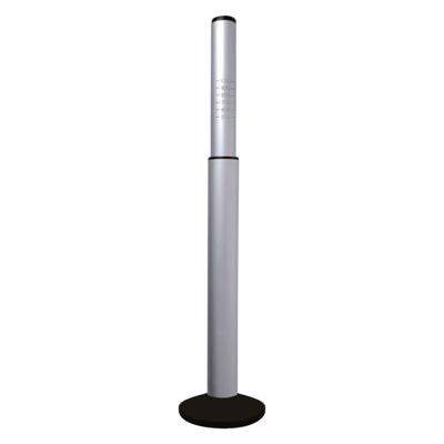 ProPlus disselweger max. 100 kg aluminium zilver