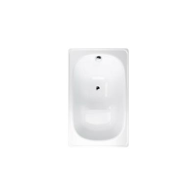 Zitbad Go By Van Marcke Pilot Staal 105x70x41 cm Wit