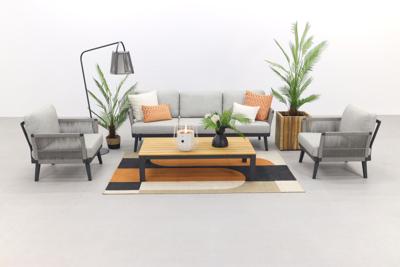 VDG Durban|Mindo stoel-bank loungeset - 4-delig