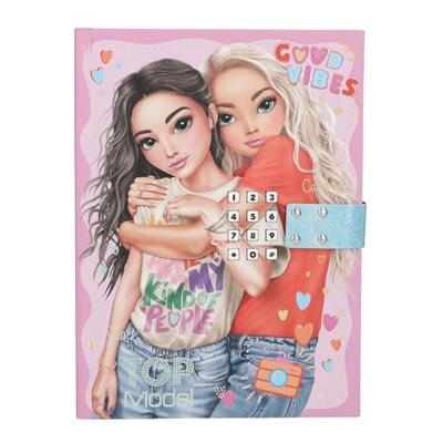TOPModel Good Vibes dagboek met code en geluid