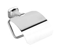 Toiletrolhouder Sapho Aida 13.5x14 cm met Klep Chroom Sapho - thumbnail
