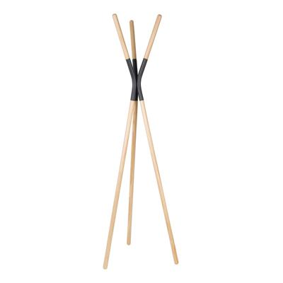 Zuiver Kapstok 'Pinnacle' 176cm hoog, kleur Donkergrijs/Naturel Zuiver Kapstok 'Pinnacle' 176cm hoog, kleur Donkergrijs/Naturel
