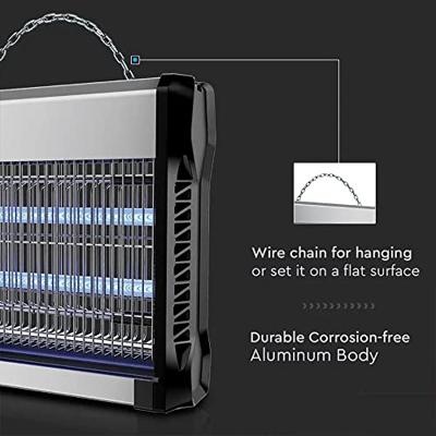 V-TAC VT-3216 11179 Insectenvernietiger UV-lamp 16 W (Ø x h) 354 mm x 93.5 mm Aluminium, Zwart 1 stuk(s)