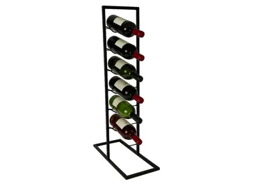 Cookinglife Wijnrek Bar Essentials Zwart - 6 Flessen