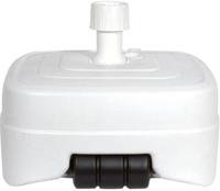 Parasolvoet kunststof vulbaar 50 liter wit - thumbnail