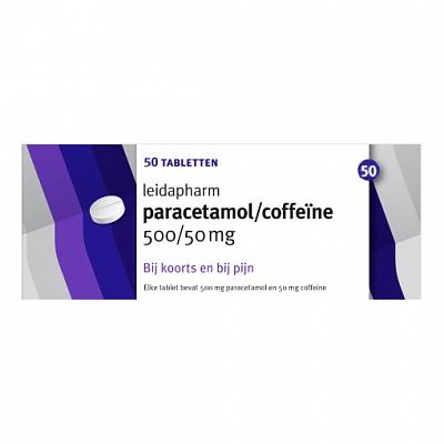 Leidapharm Paracetamol Coffeine Tabletten 50st