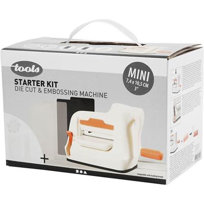 Creativ Company Starterset - stans- en embosmachine, a7, vel 74x105 mm, 1 set