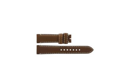 Horlogeband Burberry BU7823 / BU7852 Leder Cognac 18mm