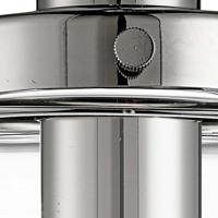 Searchlight HanglampPyramid Ø 29cm grijs - 3228CC - thumbnail