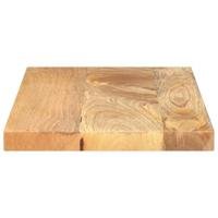 Tafelblad rechthoekig 40x30x3,8 cm massief mangohout - thumbnail
