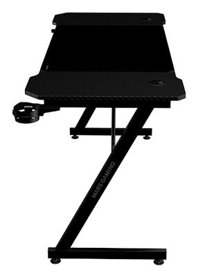 Bureau Gaming Mars Gaming ESCRITORIO ERGO Zwart 140 x 60 cm