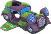 Boon Polyresin Auto Ornament met Mos - Aquarium Decoratie 15.5x7.5 cm, Realistisch en Veilig - thumbnail