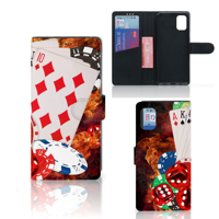 Samsung Galaxy M51 Wallet Case met Pasjes Casino - thumbnail
