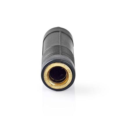 Nedis CABW22935AT tussenstuk voor kabels 3.5 mm 6.35 mm Antraciet