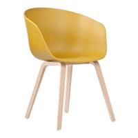 HAY AAC22 Stoel Gezeept Eiken / Mosterd - thumbnail