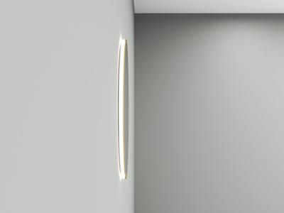 Wiesbaden Ronde Spiegel Novi met LED, Dimbaar 100 cm Geborsteld Messing