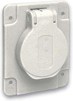 Schneider Electric PKS62G Stopcontact (inbouw) IP54, IK08 Grijs - thumbnail