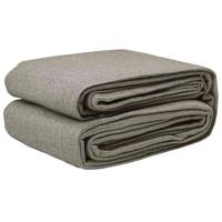 Tenttapijt Lichtgrijs 250 x 200 cm Polyetheen - thumbnail