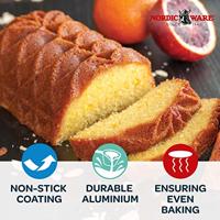 Nordic Ware Cakevorm / Broodbakvorm Jubilee Loaf Pan Goud 26 x 15 cm / 1.4 liter - thumbnail