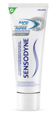 Sensodyne Rapid Relief Whitening Tandpasta voor gevoelige tanden