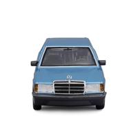 Bburago Mercedes 190E 1987, blau 1:24 Auto - thumbnail