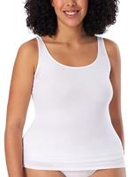 2-Pack dames hemden - Organic 95/5 - Basics - Biologisch katoenen vrouwen hemdjes - Onderhemd met brede bandjes - thumbnail