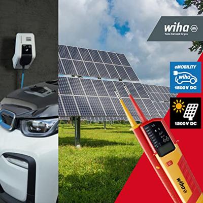 Wiha Spanningszoeker en doorgangstester | 12 - 1.000 V AC | CAT IV | incl. 2x AAA-batterijen - 44319 - 44319 - thumbnail